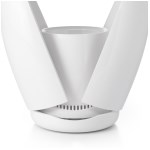 Oxo - Brosse à WC Avec nettoie-bord blanc