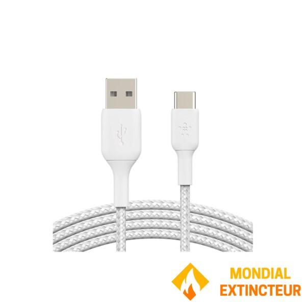 Belkin - Cable de charge USB-A USB-C 1m
