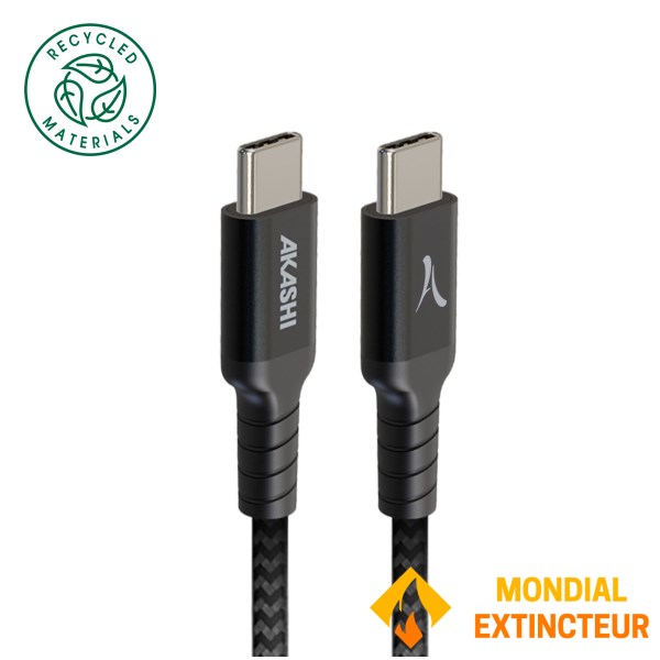Akashi - Câble USB Eco incassable type C
