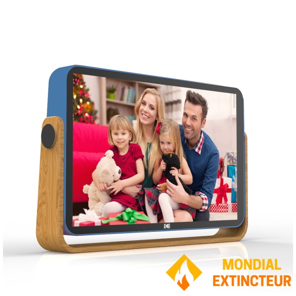 Kodak - Cadre photo numérique Wifi - Taille 10" - Coloris Bleu