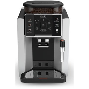 Krups - Cafetière à broyeur Sensation silver