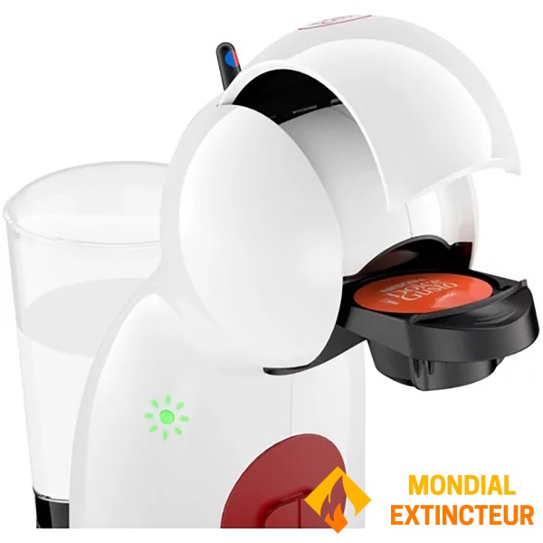 Krups - Cafetière Dolce Gusto Piccolo XS blanc/rouge