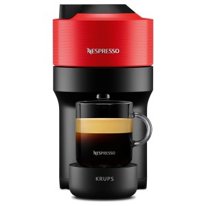 Krups - Cafetière à dosettes Vertuo POP rouge
