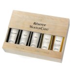 RFD - Caisse bois vin rouge  Réserve Mouton Cadet 5 bles panachées