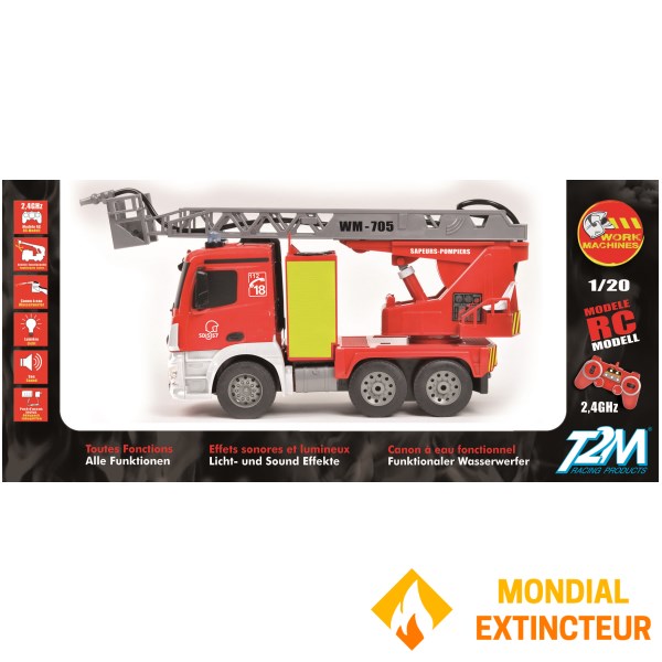 T2M - Camion de pompiers radiocommandé T705