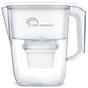 Little Balance - Carafe filtrante Claire blanche