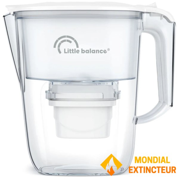 Little Balance - Carafe filtrante Claire blanche