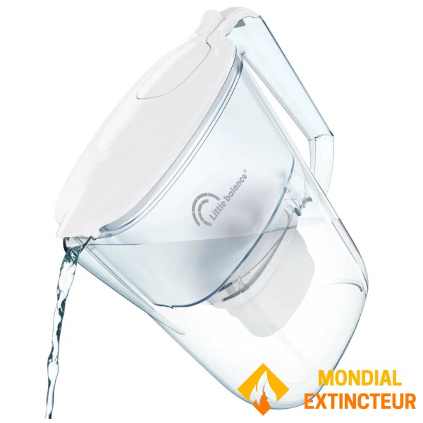 Little Balance - Carafe filtrante Claire blanche