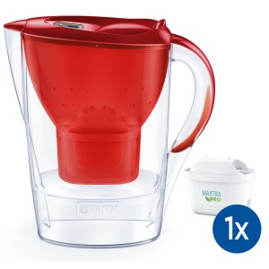 Brita - Carafe filtrante Marella - Coloris Rouge