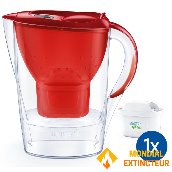 Brita - Carafe filtrante Marella - Coloris Rouge
