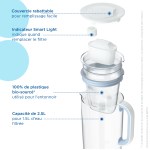 Brita - Carafe filtrante en verre ModelOne