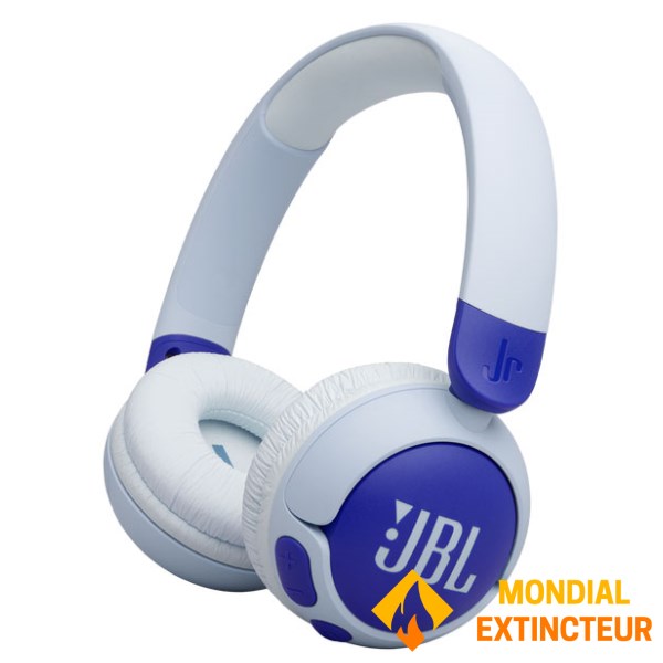 JBL - Casque Bluetooth enfant JBL Junior 320BT bleu/blanc