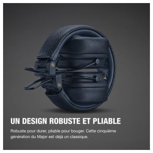 Marshall - Casque bluetooth Major 5 - Bleu