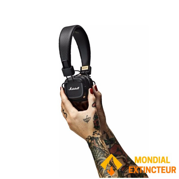 Marshall - Casque bluetooth Major 5 - Noir