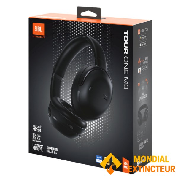 JBL - Casque bluetooth Réduction de Bruit Tour One 3 noir