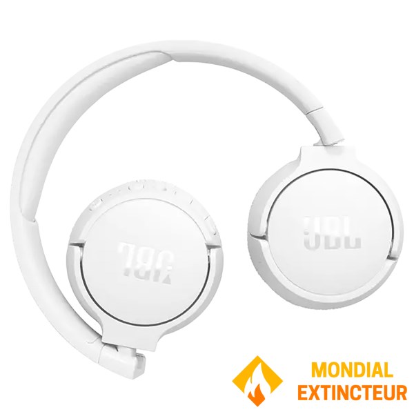 JBL - Casque Bluetooth Réduction bruit Tune 670 NC - Blanc