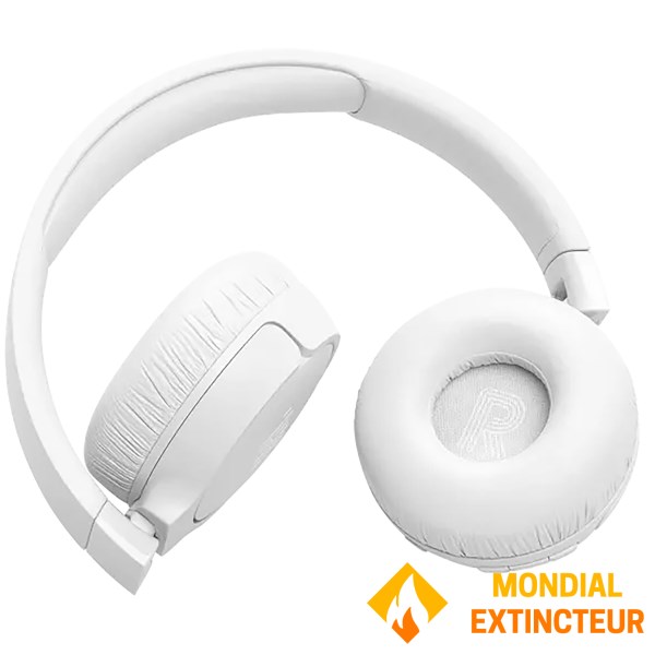 JBL - Casque Bluetooth Réduction bruit Tune 670 NC - Blanc