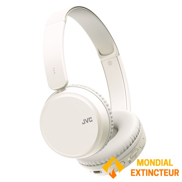 JVC - Casque bluetooth Supra-aural - Blanc