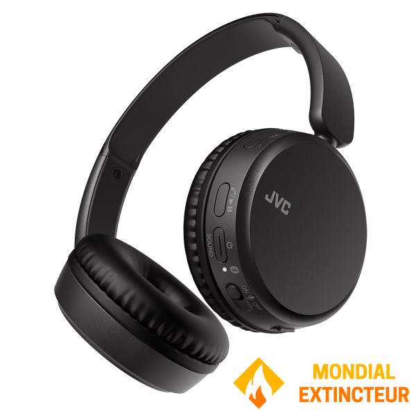 JVC - Casque bluetooth Supra-aural - Noir