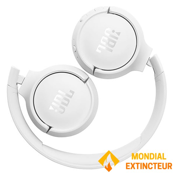 JBL - Casque bluetooth Tune 520BT - Blanc