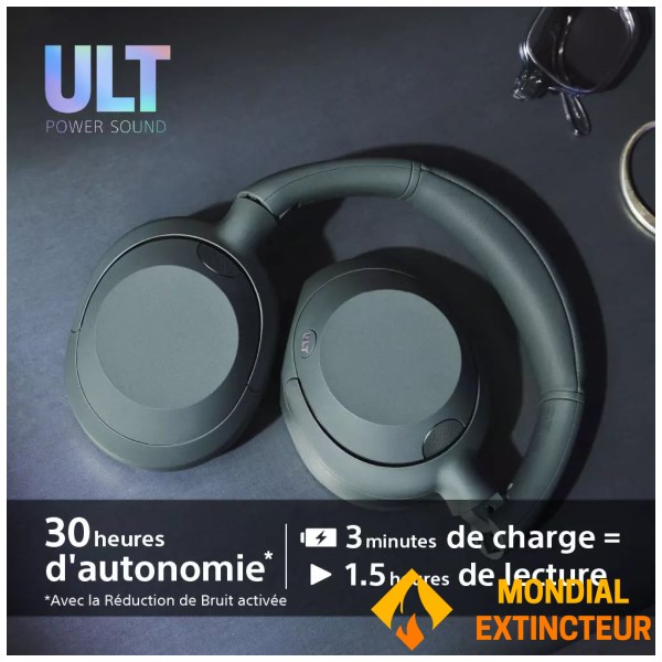 Sony - Casque bluetooth ULT WEAR gris forêt
