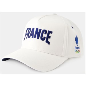 Le Coq Sportif - Casquette France blanche