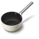 Smeg - Casserole 20 cm  Esthétique Années 50 crème mat