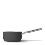 Smeg - Casserole 20 cm  Esthétique Années 50 noir mat
