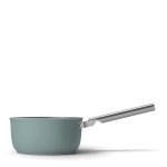Smeg - Casserole 20 cm  Esthétique Années 50 vert mat