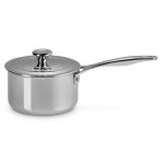 Le Creuset - Casserole Inox Signature avec couvercle 16cm