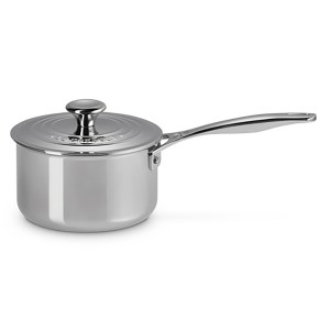 Le Creuset - Casserole Inox Signature avec couvercle 16cm