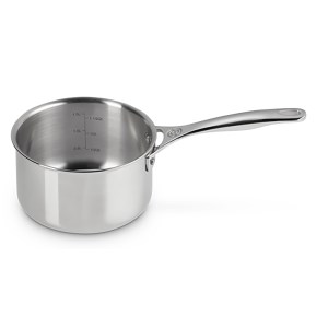 Le Creuset - Casserole Inox Signature avec couvercle 16cm
