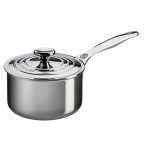 Le Creuset - Casserole "Signature" 18 cm + couvercle  Inox