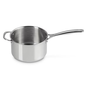 Le Creuset - Casserole "Signature"-  20 cm inox + couvercle