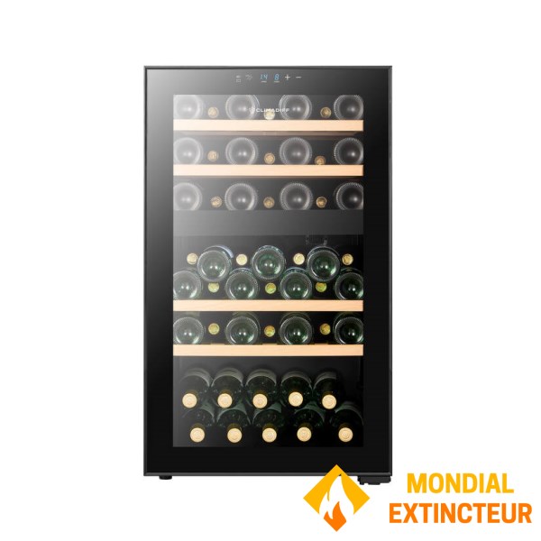 Climadiff - Cave à vin de service 52 bouteilles - double zone