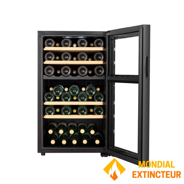 Climadiff - Cave à vin de service 52 bouteilles - double zone