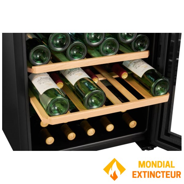 Climadiff - Cave à vin de service 52 bouteilles - double zone