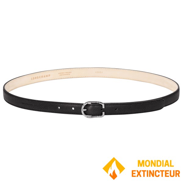Longchamp - Ceinture femme Le Foulonnée noir
