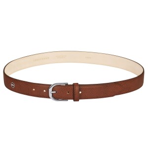Longchamp - Ceinture femme Le Pliage Green cognac
