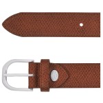 Longchamp - Ceinture femme Le Pliage Green cognac