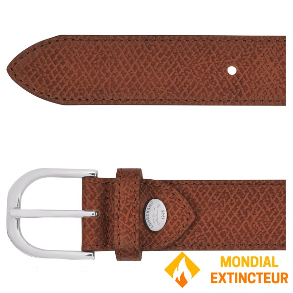 Longchamp - Ceinture femme Le Pliage Green cognac