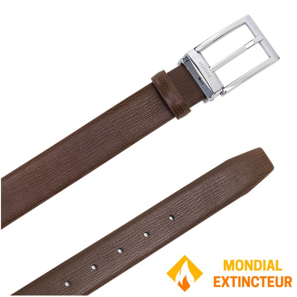 Festina - Ceinture homme Button marron