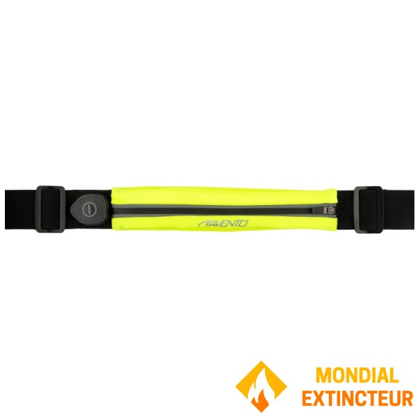 Avento - Ceinture de sport LED RECHARGEABLE
