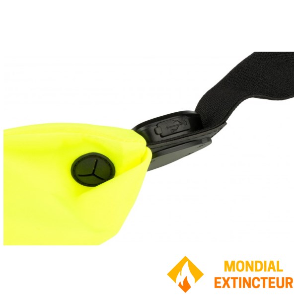 Avento - Ceinture de sport LED RECHARGEABLE