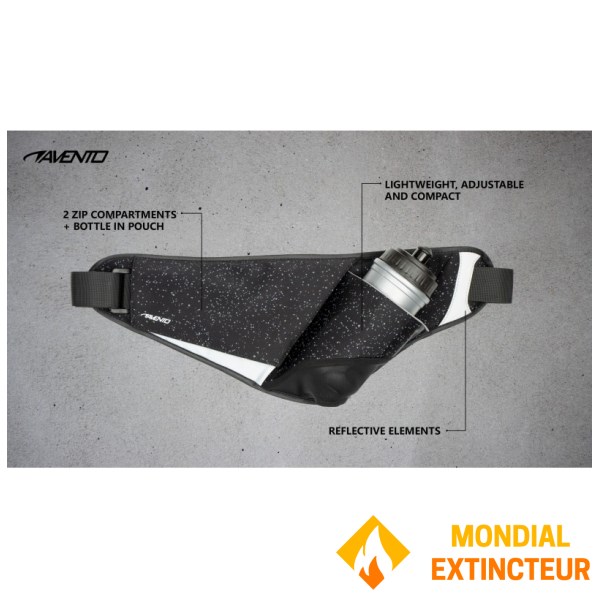 Avento - Ceinture de sport Porte bidon