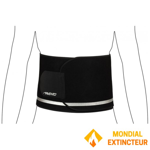 Avento - Ceinture de sudation Sauna trainer Ajustable S/M
