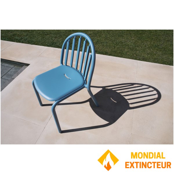 Fatboy - Chaise bistrot X2 Fred’s wave blue