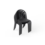 Fatboy - Chaise bistrot X4 Fred’s anthracite