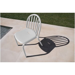 Fatboy - Chaise bistrot X4 Fred’s gris 