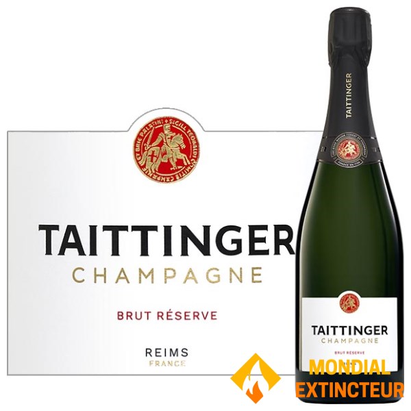 Taittinger - Champagne Brut Réserve - 1 bout avec étui